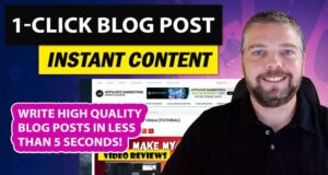 1-Click Blog Post Review 2020