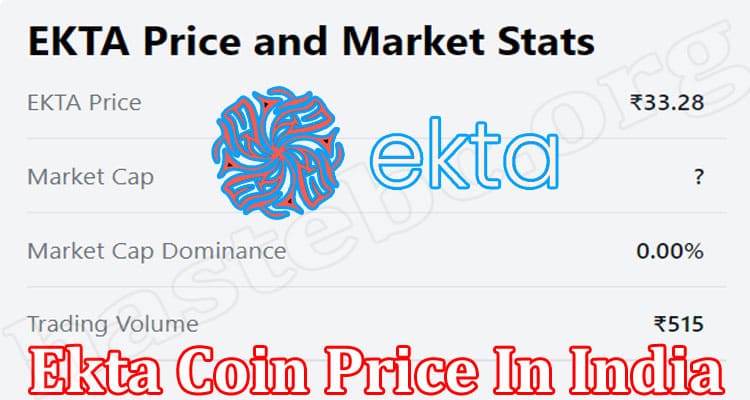 Latest News Ekta Coin Price In India