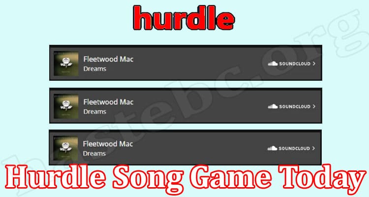 Hurdle Song Game Today {March} Get to Know The Answer!