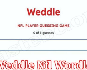 Weddle Nfl Wordle {March 2022} Find Latest Updates!