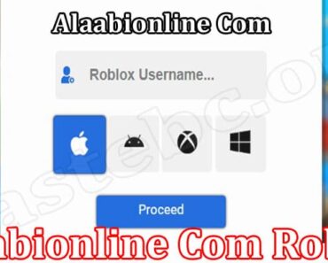 Alaabionline Com Roblox {April} Reveal The Details Here!