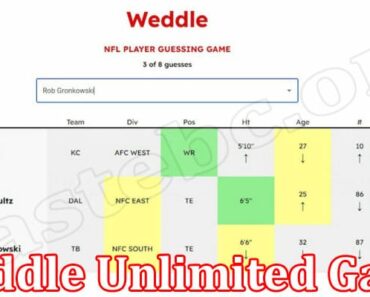 Weddle Unlimited Game {April} Know All The Updates!