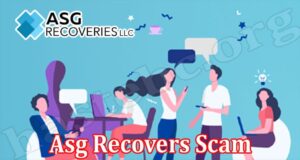 Latest News Asg Recovers Scam