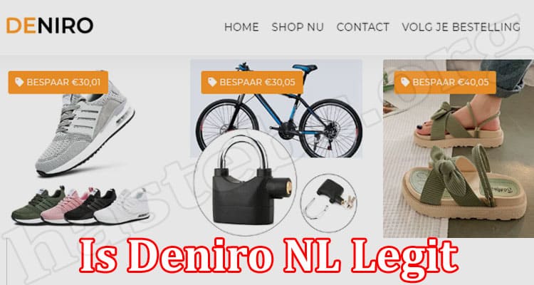 Deniro NL Online Website Reviews