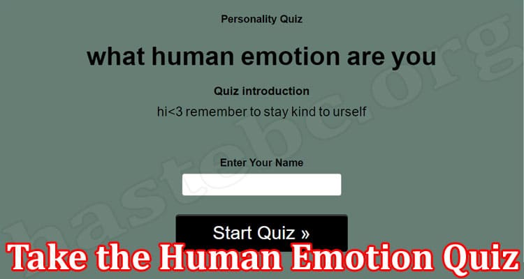 Latest News Take the Human Emotion Quiz