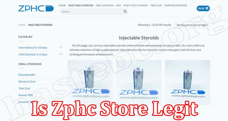 Zphc Store Online Website Reviews