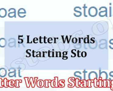 5 Letter Words Starting Sto {July} 403 Wordle Answer!
