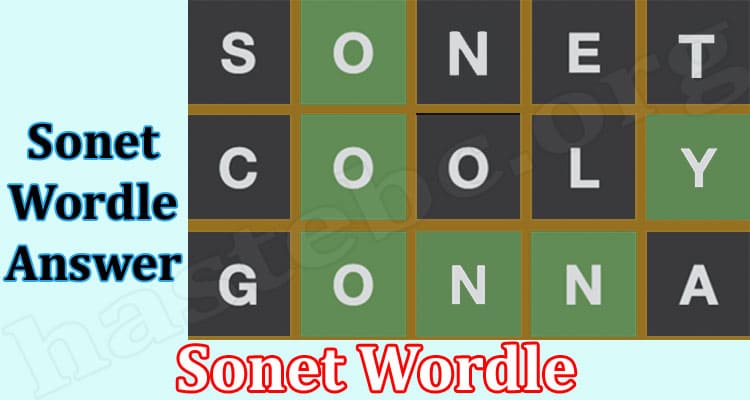 GAMING TIPS Sonet Wordle