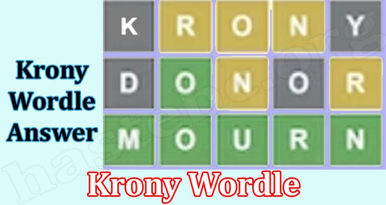 Gaming News Krony Wordle