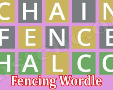 Fencing Wordle {August 2022} Crossword Puzzle Game!