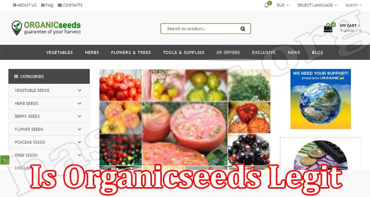 Organicseeds Online website Reviews