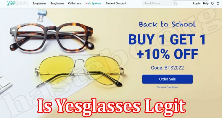 Yesglasses Online website Reviews