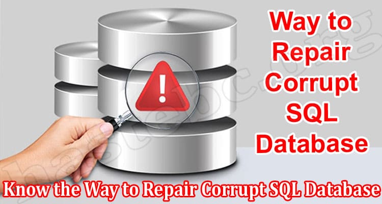Do You Know the Way to Repair Corrupt SQL Database
