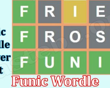 Funic Wordle {Sep} Explore Puzzle Answer With Clues!
