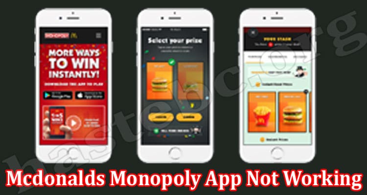 Latest News Mcdonalds Monopoly App Not Working