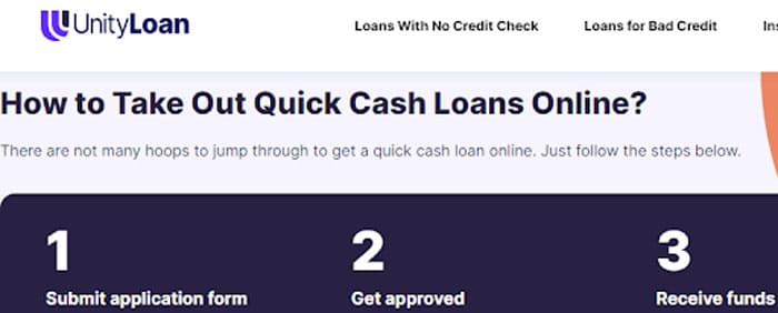 How to Get an Online Fast Cash Loan with Bad Credit from UnityLoan