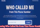 Top Best 5 Platforms for Tracing Who Called Me From This Phone Number