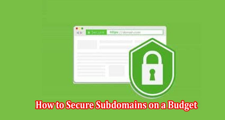 Complete Information How to Secure Subdomains on a Budget