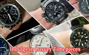 A Symphony of Style and Functionality Indulge in Luxury Timepiece